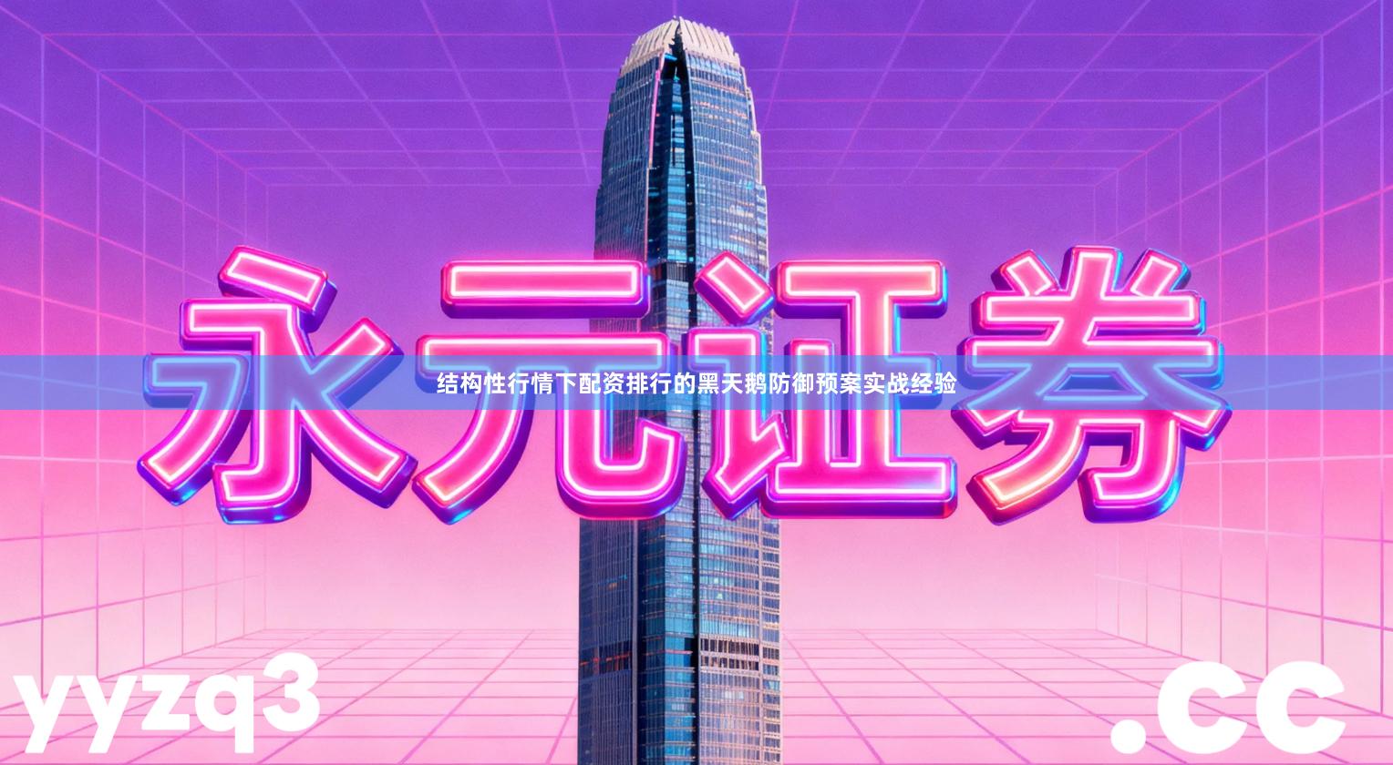 结构性行情下配资排行的黑天鹅防御预案实战经验